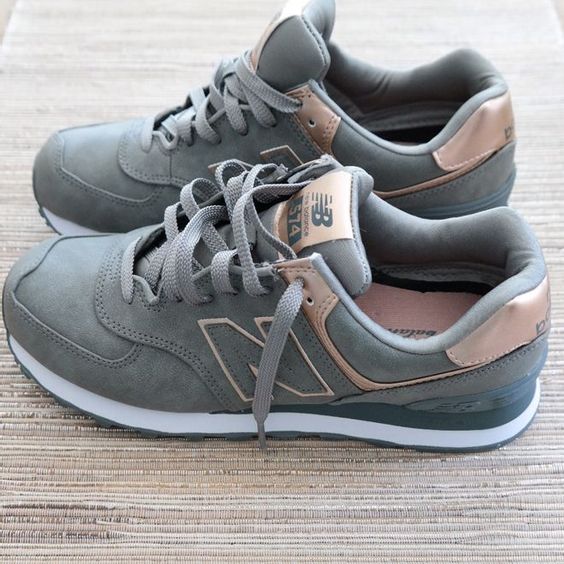 new balance grises et rose gold