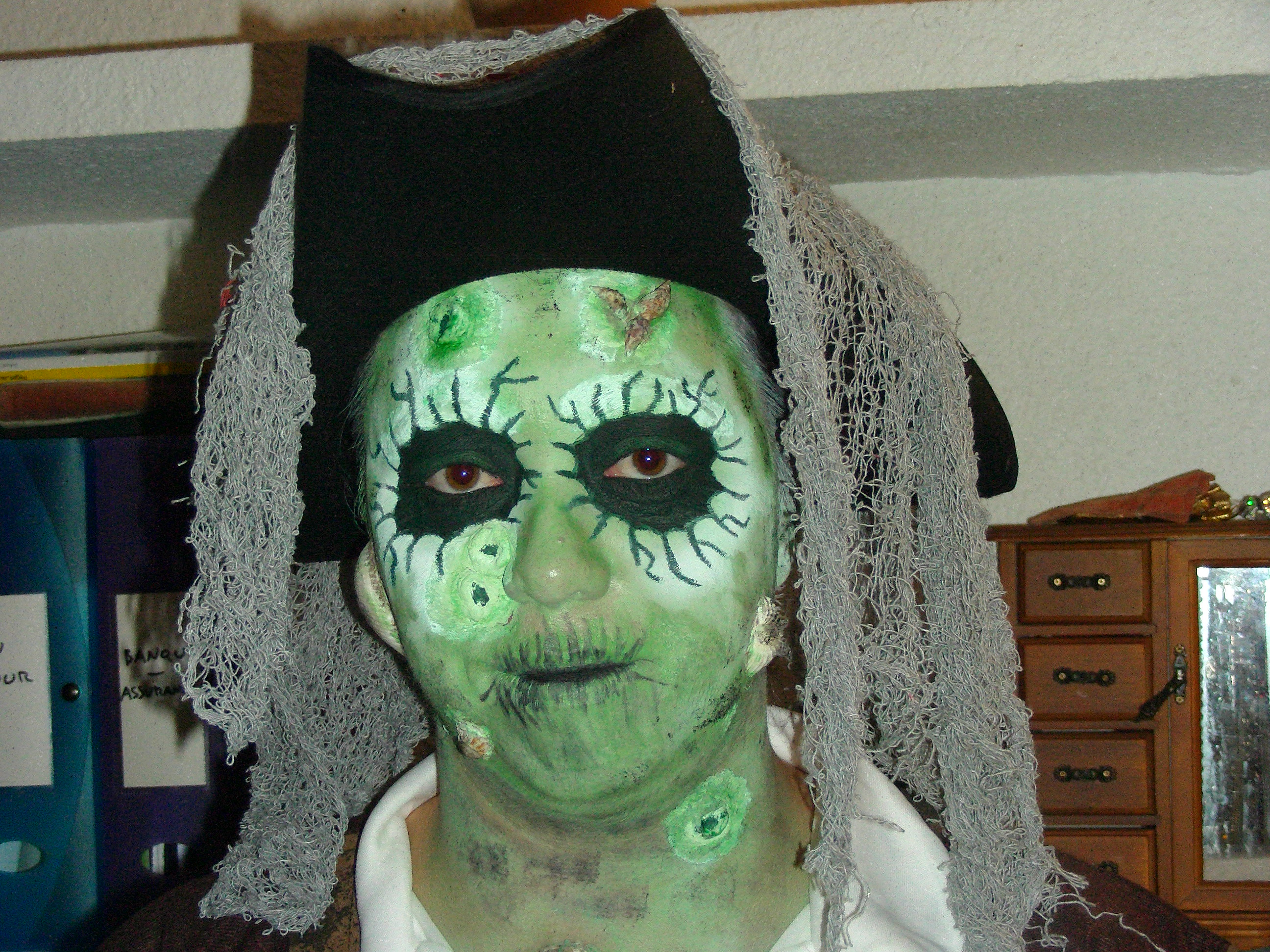 Tuto maquillage zombie sans latex