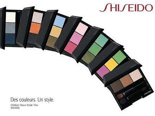 ombres doux eclat trios shiseido