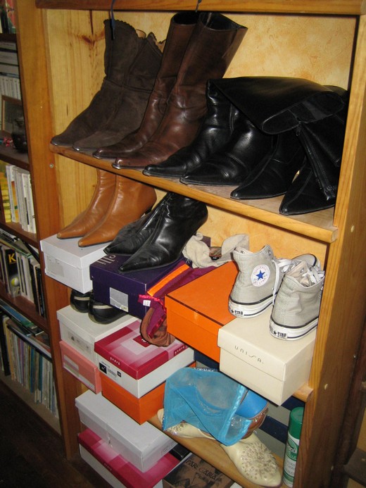 collection de chaussures